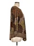 Coco Bianco Brown 3/4 Sleeve Top Size L (estimated) - photo 4