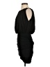 Max Studio Solid Black Cocktail Dress Size XS - photo 5