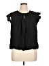 Old Navy 100% Rayon Black Short Sleeve Blouse Size XL - photo 1