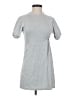 Assorted Brands Solid Gray Casual Dress Size S - photo 1