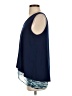 Charming Charlie Blue Sleeveless Blouse Size S - photo 5
