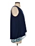 Charming Charlie Blue Sleeveless Blouse Size S - photo 4