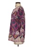 Jaclyn Smith Purple 3/4 Sleeve Blouse Size S - photo 5