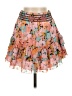 Saylor Floral Pink Casual Skirt Size XXS - photo 1