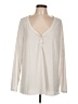 Torrid Ivory Long Sleeve Henley Size Lg Plus (0) - photo 1