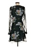 Joie Print Black Cocktail Dress Size 0 - photo 2