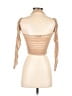 Fashion Nova Tan 3/4 Sleeve Top Size XS - photo 2