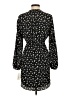 Maison Jules 100% Polyester Print Black Casual Dress Size S - photo 2