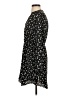 Maison Jules 100% Polyester Print Black Casual Dress Size S - photo 5