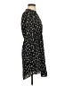 Maison Jules 100% Polyester Print Black Casual Dress Size S - photo 4