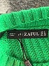 Zaful 100% Acrylic Solid Green Turtleneck Sweater Size 6 - photo 7