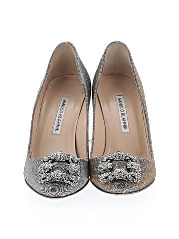 Manolo Blahnik Hangisi Heels (view 2)
