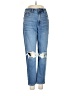 American Eagle Outfitters Hearts Blue Jeans Size 4S - photo 1