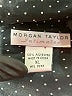 Morgan Taylor 100% Polyester Polka Dots Black 3/4 Sleeve Blouse Size XL - photo 7