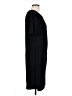 Worthington Solid Black Casual Dress Size L - photo 4