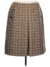 Nine West 100% Polyester Tweed Brown Casual Skirt Size 10 - photo 1