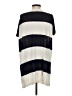Stile Benetton Stripes Silver Short Sleeve Top Size S - photo 2