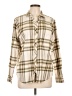 Weatherproof Plaid Ivory Long Sleeve Button-Down Shirt Size L - photo 1