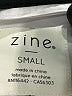 Zine 100% Polyester White Windbreaker Size S - photo 6