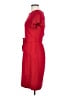 Unbranded Solid Red Casual Dress Size M - photo 5