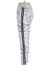 Feathers Print Gray Active Pants Size 1X - photo 2