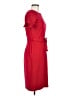 Unbranded Solid Red Casual Dress Size M - photo 4
