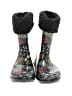 zoogs Black Rain Boots Size 7 (kids) - photo 2
