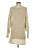 Free People Metallic Gold Tan Pullover Sweater Size S - photo 2