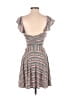 Tularosa Stripes Gray Cocktail Dress Size XS - photo 2