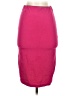 Unbranded Solid Pink Casual Skirt Size 00 (estimated) - photo 1