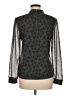 DR2 Black Long Sleeve Blouse Size M - photo 2