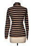 The Limited Stripes Brown Turtleneck Sweater Size M - photo 2
