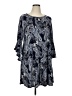 Amana Paisley Blue Casual Dress Size XL - photo 2