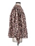Dokotoo 100% Polyester Animal Print Pink Long Sleeve Blouse Size S - photo 4