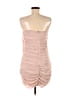 Express 100% Polyester Pink Cocktail Dress Size 6 - photo 2