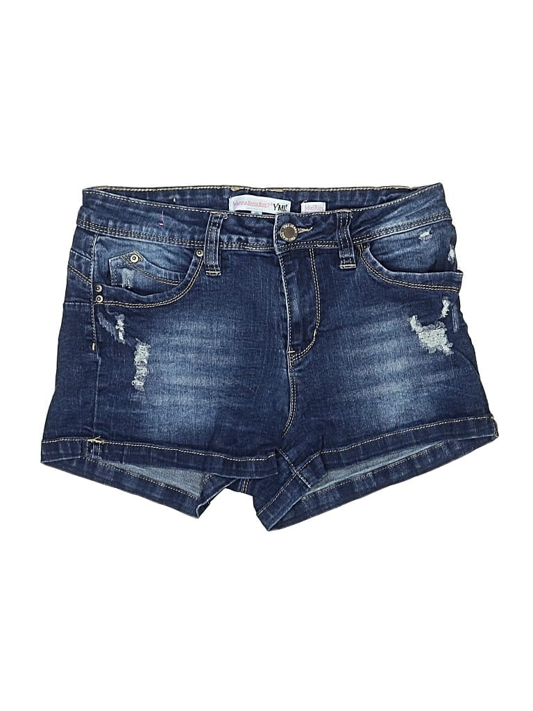 Pre-owned Ymi Denim Shorts In Blue