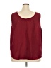 Emery Rose Burgundy Sleeveless Blouse Size 5X - photo 2
