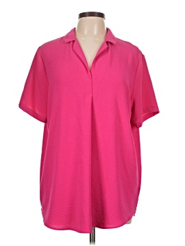Hilary Radley Short Sleeve Blouse