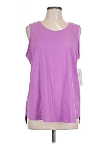 Soft Surroundings Sleeveless T-Shirt (view 1)
