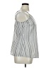 Japna 100% Polyester Silver Sleeveless Blouse Size XL - photo 4