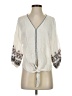 Max Studio Ivory 3/4 Sleeve Blouse Size S - photo 1