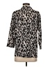W&J Animal Print Gray 3/4 Sleeve Blouse Size S - photo 2