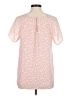 Gibson Pink Short Sleeve Blouse Size M - photo 2