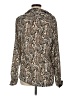 Zara Paisley Brown Long Sleeve Blouse Size M - photo 2