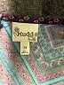 Mudd 100% Rayon Argyle Blue Dress Size 14 - photo 3