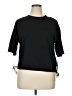 Friful 100% Polyester Black 3/4 Sleeve Top Size XL - photo 1