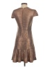 Alice + Olivia Metallic Brown Cocktail Dress Size 2 - photo 2