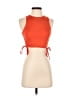 TALLY WEIJL Orange Sleeveless Top Size XS - photo 1