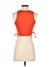 TALLY WEIJL Orange Sleeveless Top Size XS - photo 2