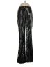 I.AM.GIA Metallic Black Casual Pants Size XS - photo 1